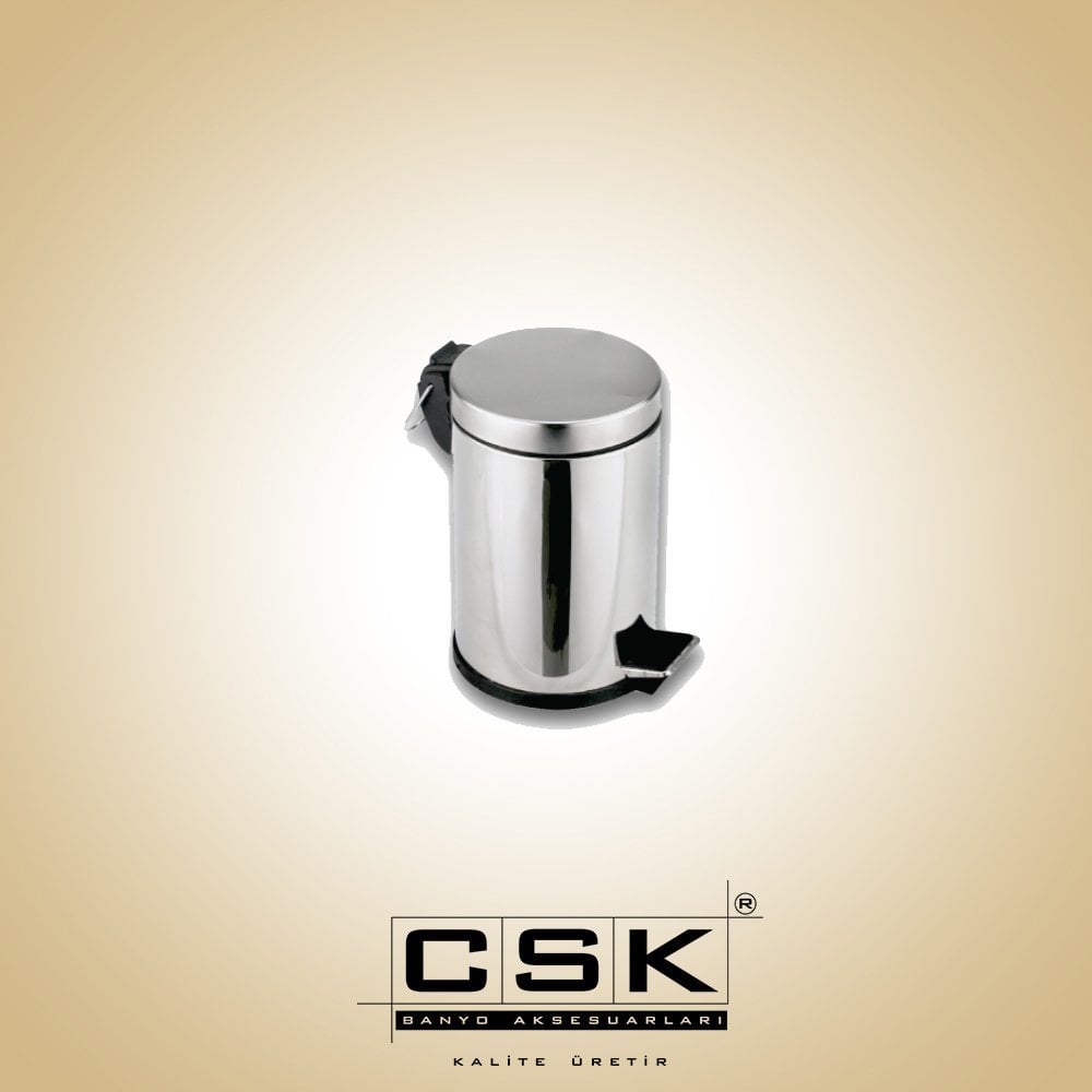 5 LT Pedallı Çöp Kovası