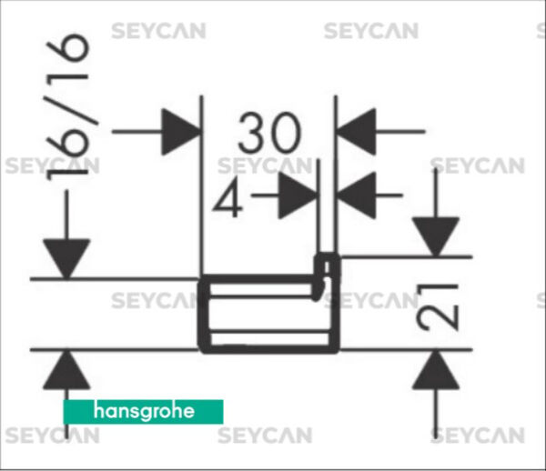 Hansgrohe AddStoris Bronz Tekli Askı