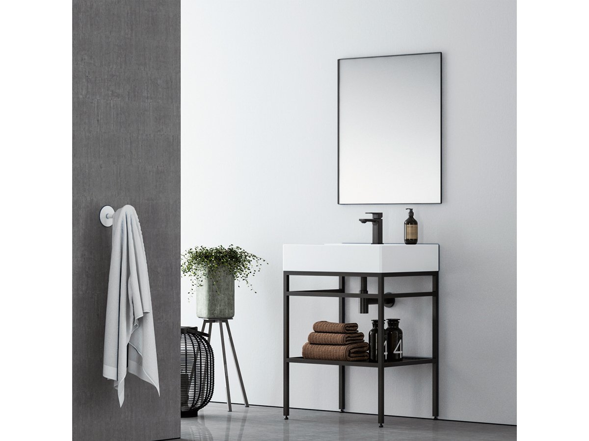 Orka Collection Cape Town Beyaz Lavabolu Banyo Dolabı