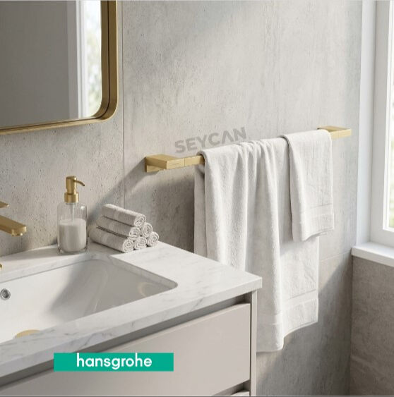 Hansgrohe AddStoris Bronz Uzun Havluluk