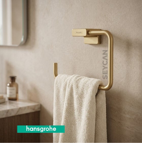 Hansgrohe AddStoris Bronz Halka Havluluk