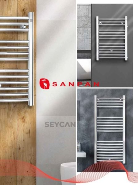 Sanpan 50x100 cm Krom Havlupan