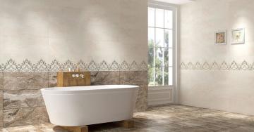 Kütahya Seramik Talya Bone 42.5x42.5