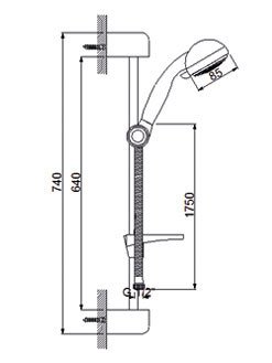 NEWARC UFO SÜRGÜLÜ BANYO ÜST TAKIMI 430491
