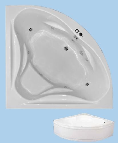 SANACRYL 150 Q AKRİLİK PANELLİ HAVUZ (Kabuk+2Panel+Ayak) A-451