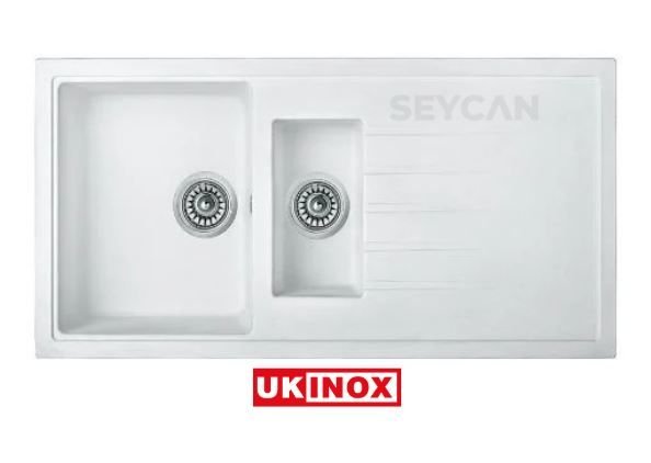 Ukinox Platon Snova Beyaz Granit Evye