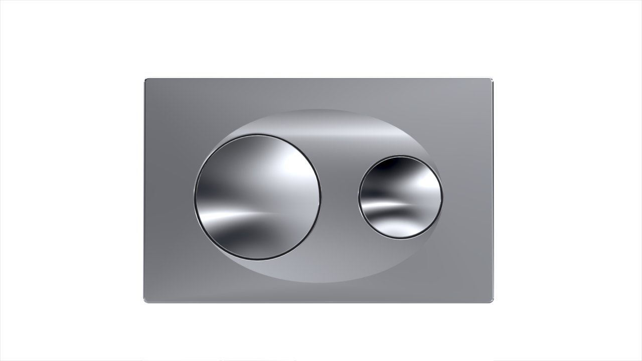 Serel Kumanda Paneli Mat Krom Metal Kaplama