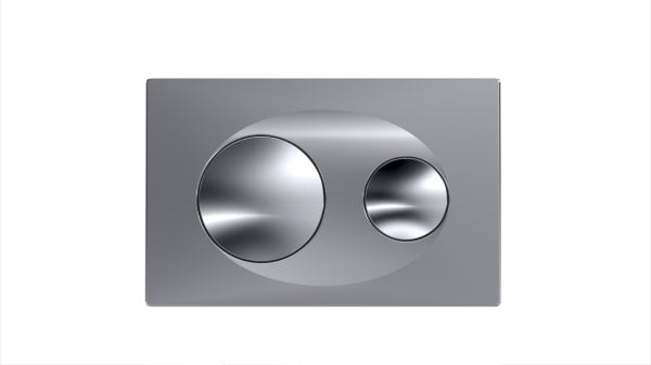 Serel Kumanda Paneli Mat Krom Metal Kaplama