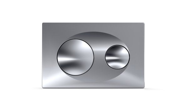 Serel Kumanda Paneli Parlak Krom Metal Kaplama P400120