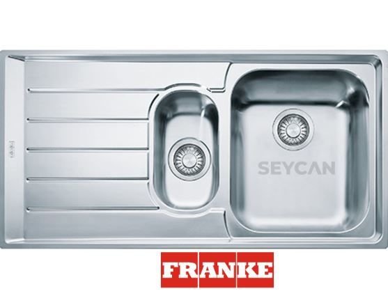 Franke Neptun Nex 651 1.5 Gözlü Sol Damlalık Çelik Evye
