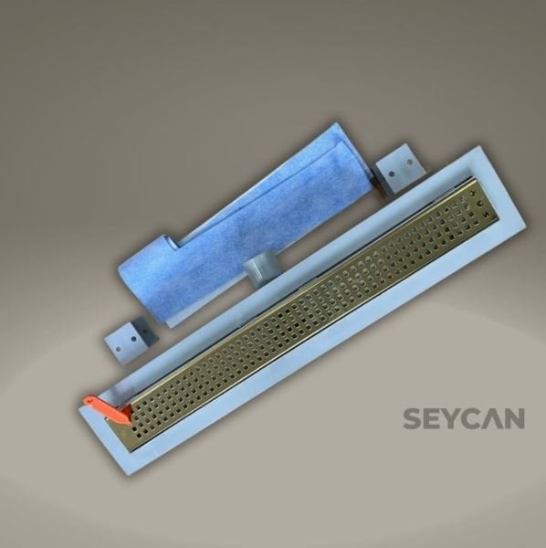 Say Çelik Optima 60 cm Altın Duş Kanalı