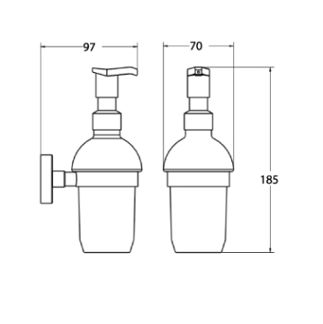 Aksu Sıvı Sabunluk Altın