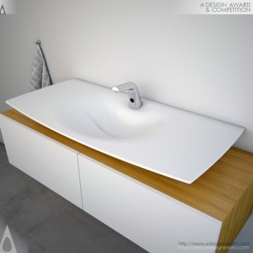 Serel Purity 100 cm Etajerli Lavabo