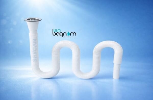 UBM Banyo Uzun Körüklü Lavabo Sifonu