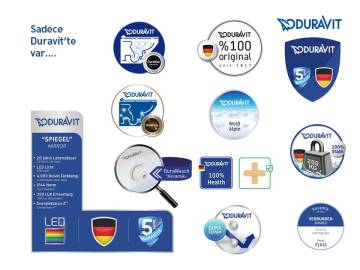 DURAVİT STARCK 2 SERİSİ ASMA KLOZET #253359