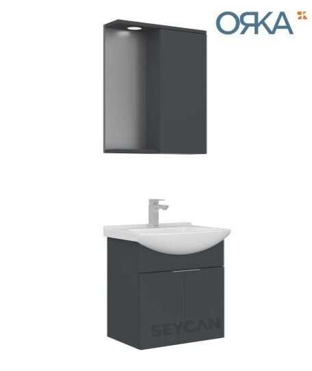 Orka Purus 55 cm Asma Banyo Dolabı