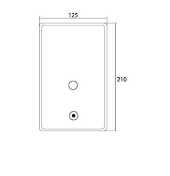 Dikey Sıvı Sabunluk 1000 ML