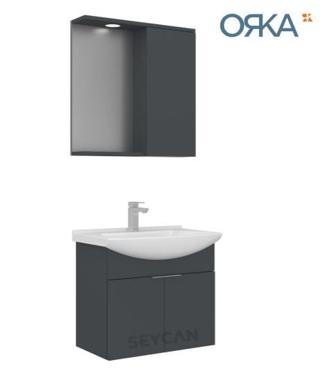 Orka Purus 65 cm Asma Banyo Dolabı