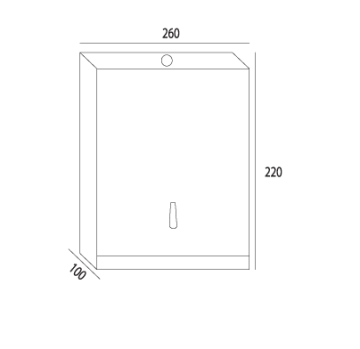 200'lük Kağıt Havlu Dispanseri