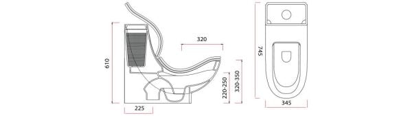 Güral Wc Health Alaturka Sağlık Klozet Kapağı