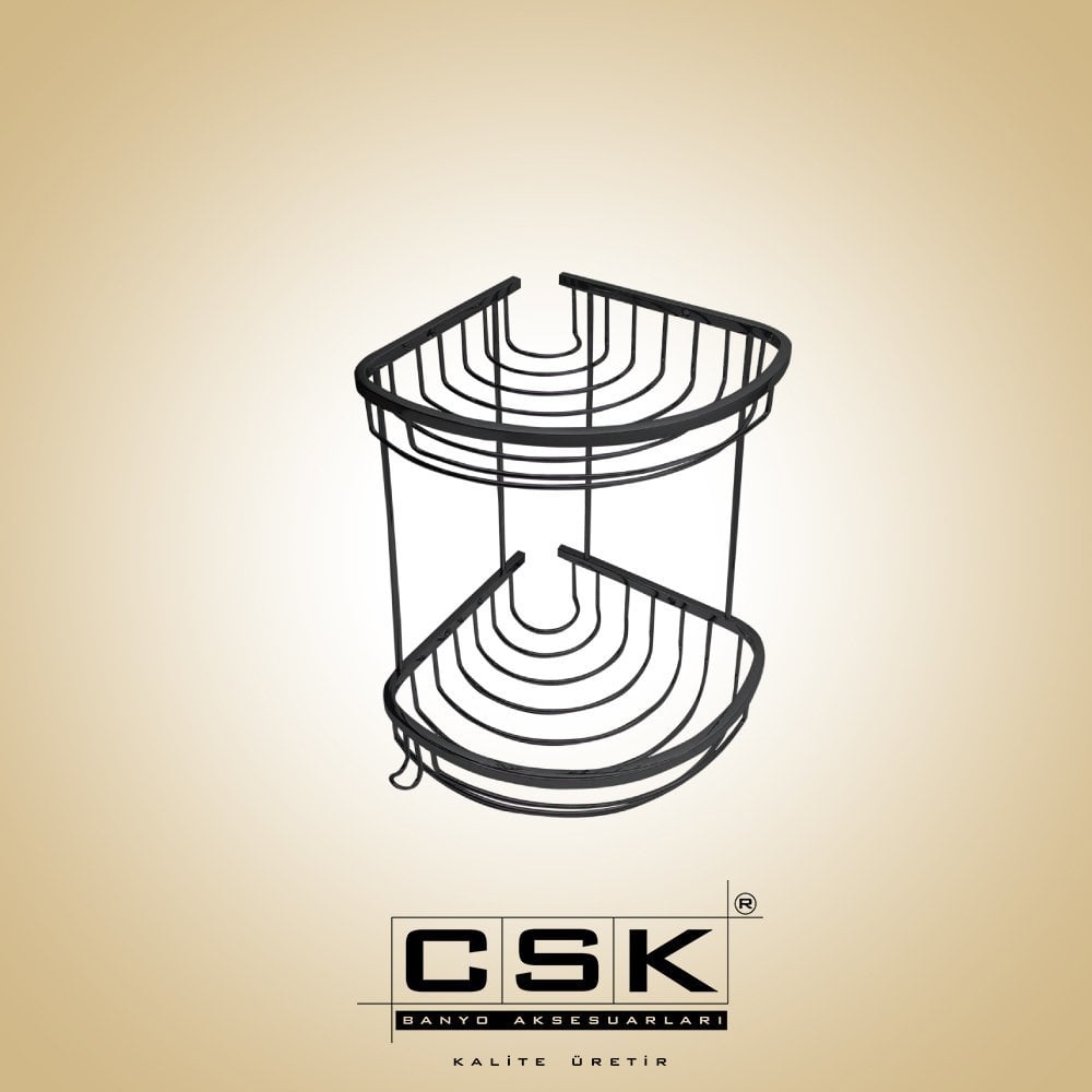 20*20 Deniz İkili Süngerlik Siyah