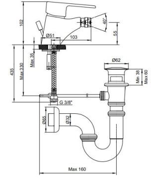 ECA Vera Bide Bataryası Krom