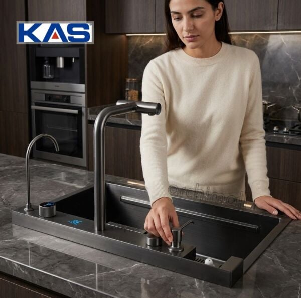 Kas Digital Luxury Akıllı Evye Sistemi
