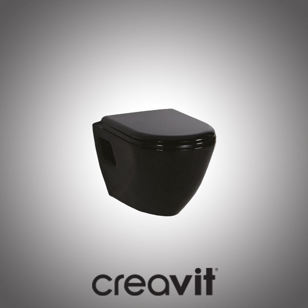 Terra TP 325 Asma Klozet Siyah Açık Montaj