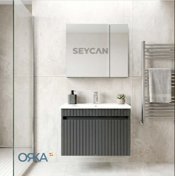 Orka Tivoli 85 Ayna Dolaplı Asma Banyo Dolabı