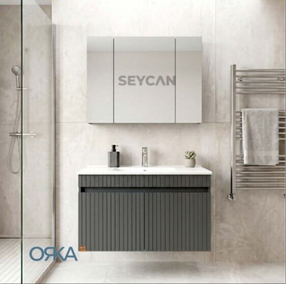 Orka Tivoli 100 Ayna Dolaplı Asma Banyo Dolabı