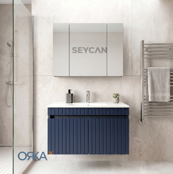 Orka Tivoli 100 Ayna Dolaplı Asma Banyo Dolabı