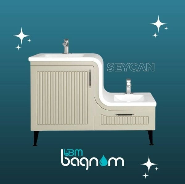 Ubm Lotus 115 cm Abdest Banyo Dolabı