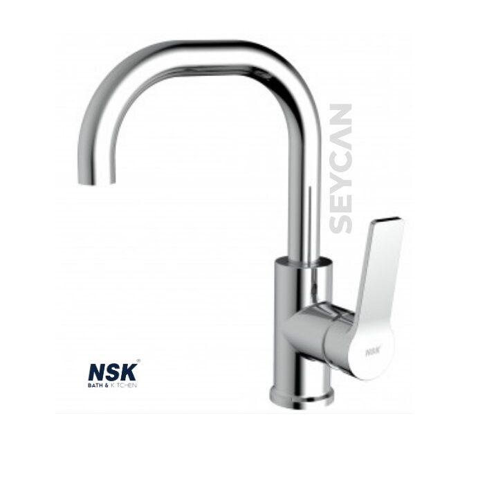 Nsk Armatür Nobia Kuğu Lavabo Bataryası