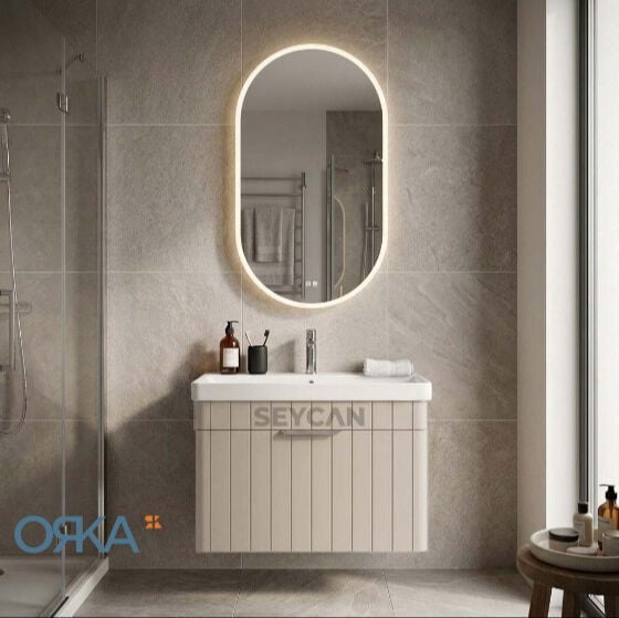 Orka Procida 80 cm Banyo Dolabı