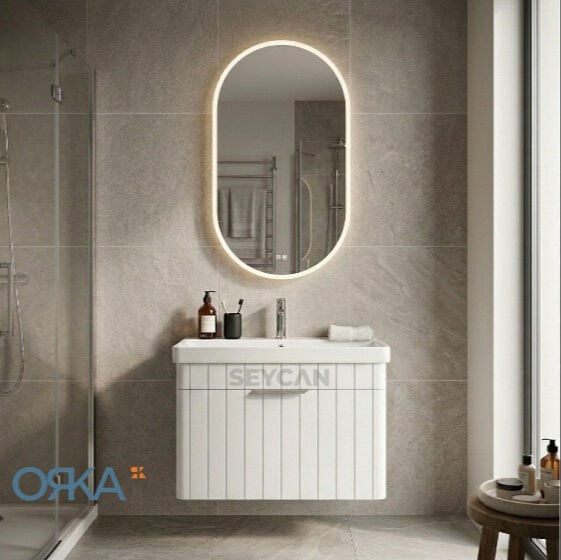 Orka Procida 80 cm Banyo Dolabı