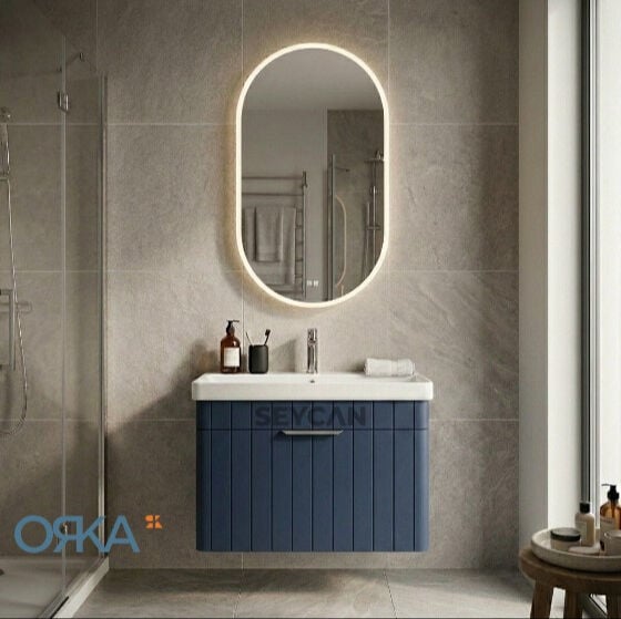 Orka Procida 80 cm Banyo Dolabı