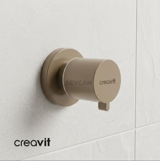 Creavit Ara Kesme Valfi Mat Cappucino
