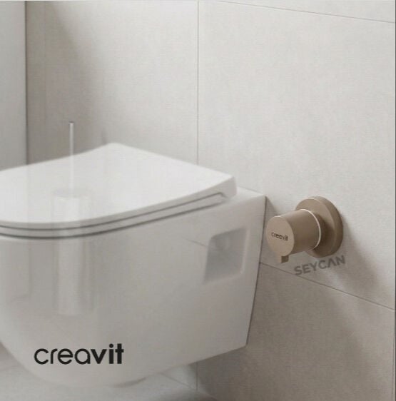 Creavit Ara Kesme Valfi Mat Cappucino