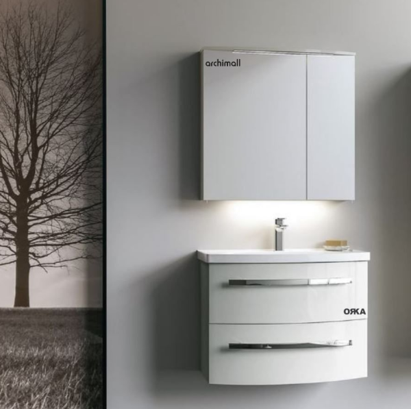 Orka Urla 70 cm Asma Banyo Dolabı