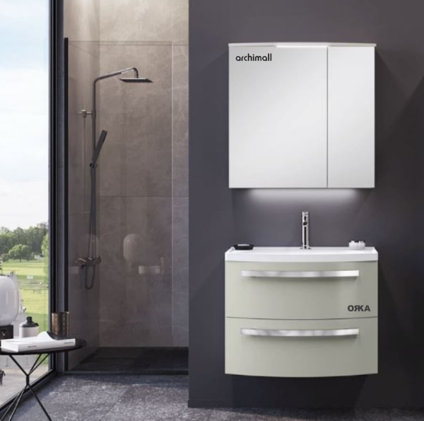 Orka Urla 70 cm Asma Banyo Dolabı