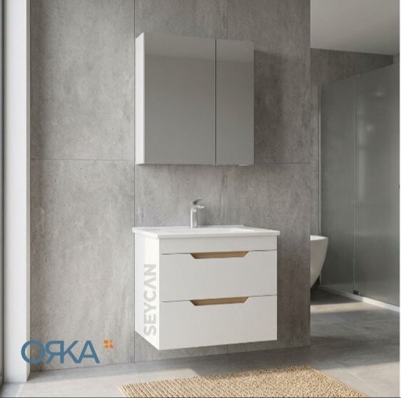 Orka Lena 65 cm Çekmeceli Banyo Dolabı