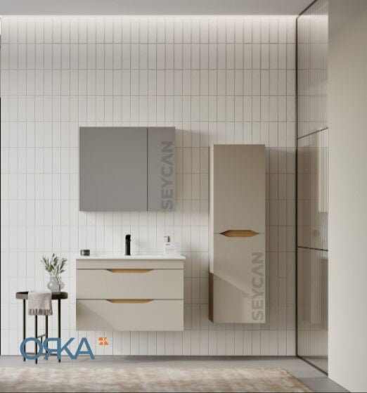 Orka Lena 85 cm Çekmeceli Banyo Dolabı
