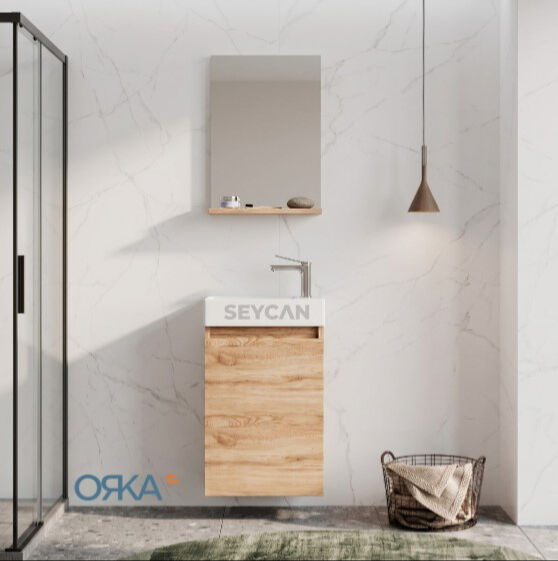 Orka Conza 45 cm Banyo Dolabı