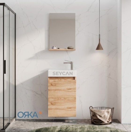 Orka Conza 45 cm Banyo Dolabı