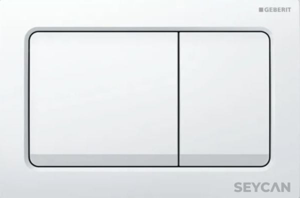 Geberit Alpha 30 Kumanda Paneli Beyaz