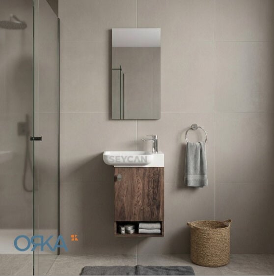 Orka Begonya 55 cm Banyo Dolabı
