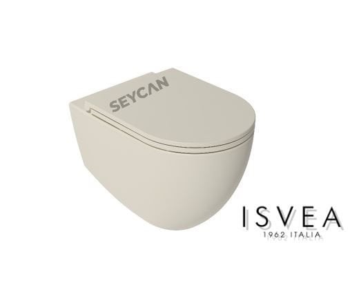 İsvea Banyo İnfinity Asma Klozet Seti Fildişi