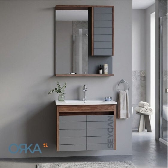 Orka Serra 65 cm Banyo Dolabı