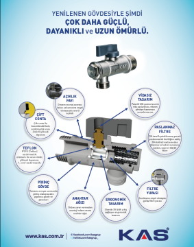 Kas Filtreli Ara Musluk