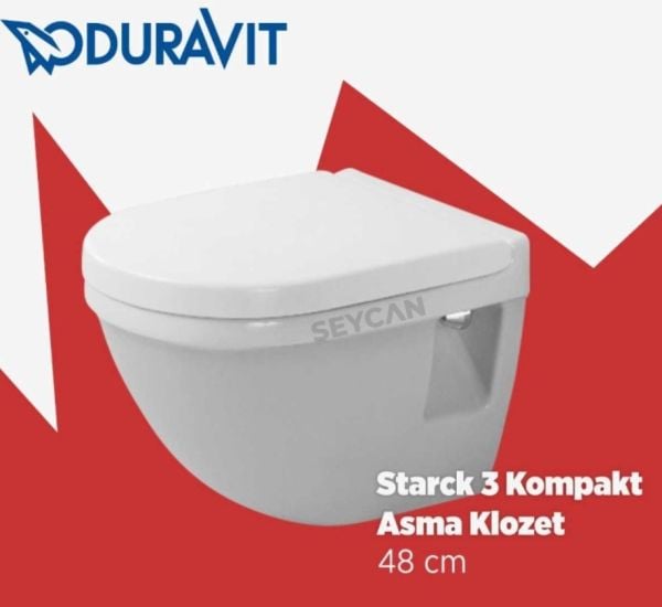 Duravit Starck 3 Kompakt Asma Klozet